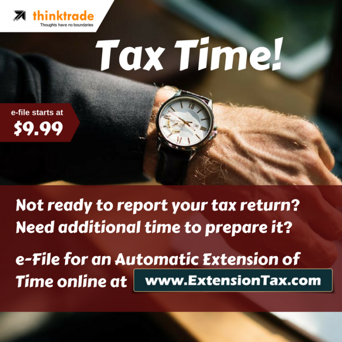 Extension Tax Time!