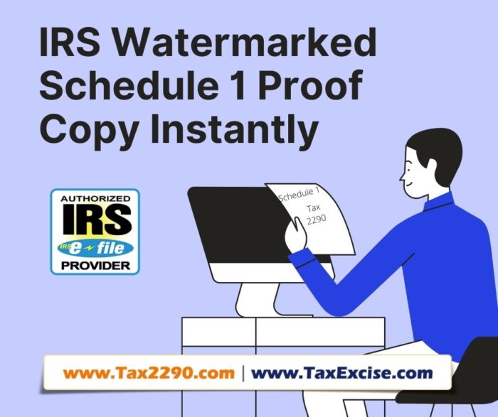 IRS Tax Form 2290 EFiling 