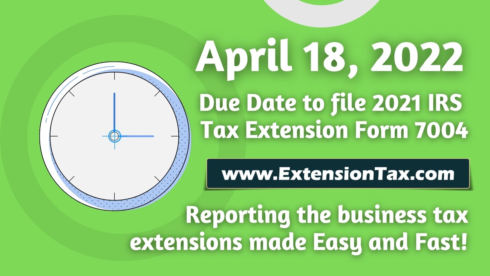 Advantages of Efiling Form 7004 business tax extension at Extensiontax