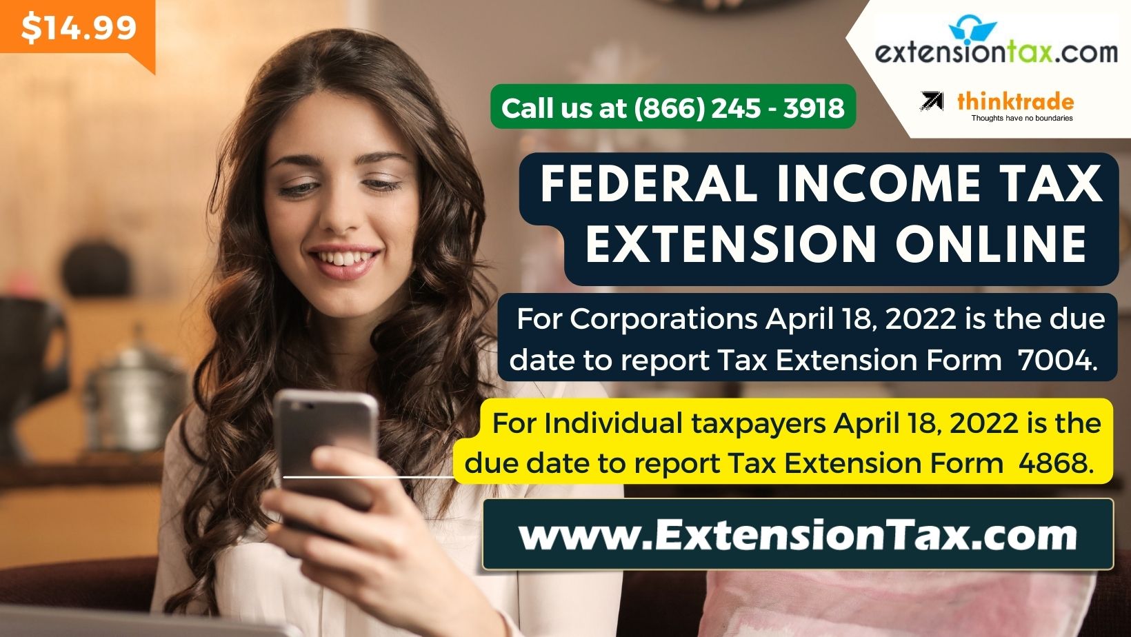 April 18 Extension Tax Deadline